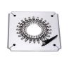 Buy cheap 24 Connectors SMA905 Polish Jig , Fiber Polishing Plate Long Service Life from wholesalers