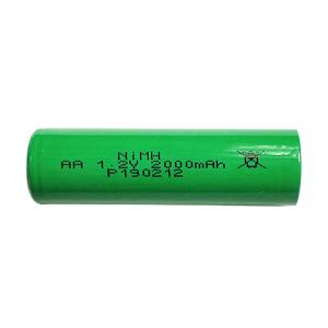 China 1.2v 2000mah Aa Nickel Rechargeable Battery NiMH Lithium Battery factory