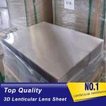 buy 3d lenticular lens 3d PET Lenticular 75 lpi lens sheet 3D flip lenticular