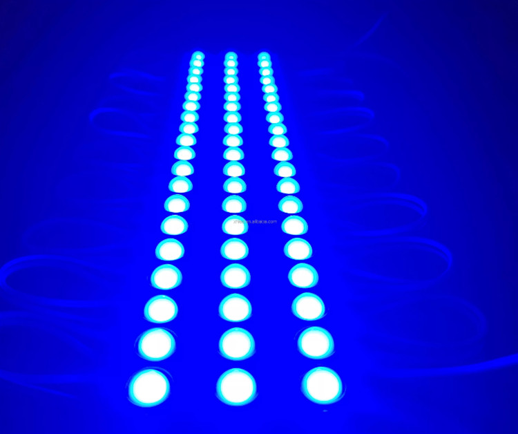 Factory price 3LED 2W DC12V outdoor waterproof LED light module advertising luminous characters