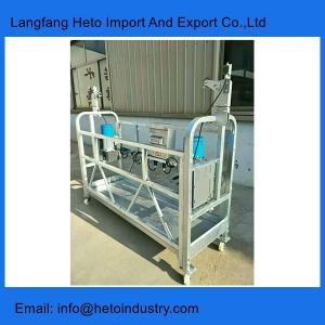 China Good quality building cleaning cradle vietnam 7.5 meters ZLP800 painting steel temporary gondola factory