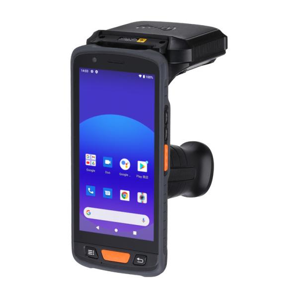 Handheld 5.5 Inch Android 11 RFID Reader Scanner with Charger 9000mAh UHF Reader