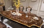 Antique Europe Style wooden furniture diningroom sets table chairs buffet