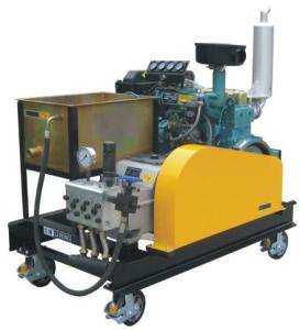 China 15000psi Water Blaster Machine Hydroblaster Pressure Washer Diesel Engine Drive factory