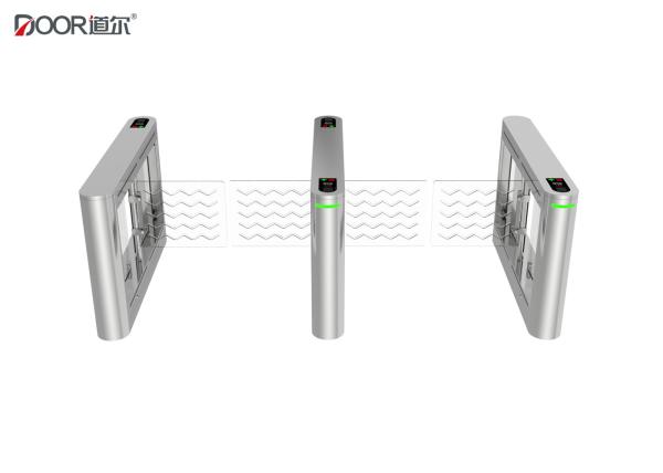 Top Cover 2.0mm Plexiglass Arm Outdoor Swing Gate , Swing Barrier Gate Ip 55