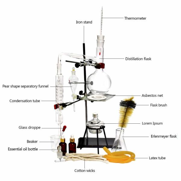 Distiller Distilling To Making Your Own Essential Oil, Moonshine, 3.3 Boro