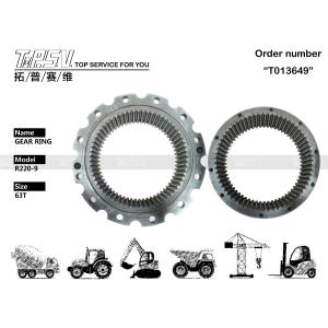 China R220-9 Swing Steel Excavator Ring Gear 39Q6-12110 63T For Smooth Operation factory