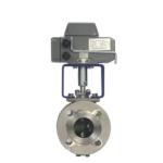 Carbon Steel ANSI600lb Flange Connection Automatic Ball Valve
