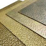 304 Hammered Stainless Steel Sheet Textured Decorative Plate
