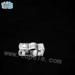 Electro Galvanized Steel BS Standard Conduit Hangers Bolt And Nut Long Life