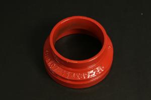 China XGQT07-114x89-2.5 Concentric Pipe Fitting Groove Concentric Reducer Fitting factory