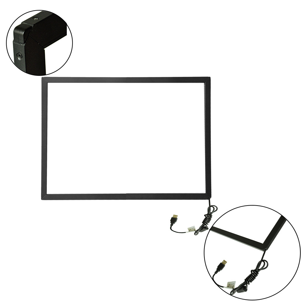 Multi Touch 15inch Infrared Touch Screen For Kiosk High Sensitivity