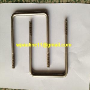 China 321 stainless steel u bolts u bolt and nut uns s32100 factory