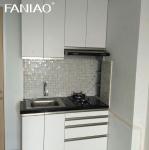 Modern Hotel Project Kitchen Cabinet Customized Mini Compact Kitchenette