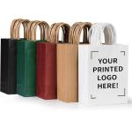 Eco Conscious Stylish Takeaway Paper Bags With Handles For Events Parties