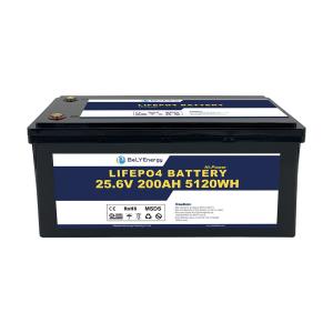 China Bely Energy Bluetooth Function UN38.3 Portable Lifepo4 Deep Cycle Battery 24v 200ah factory