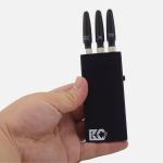 Three frequency handheld mobile phone signal jammer GSM DCS 3G mobile phone