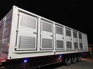 China 1500kw - 2000kw Container Generator High Power Diesel Generator 40ft Standard Container factory