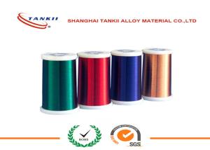 China Standard Resistors CuNi23 Enamelled Wire 0.1mm 220℃ Polyimide factory