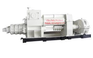 China JKY-50 16000pcs/h Semi Automatic Clay Brick Extruder Machine factory