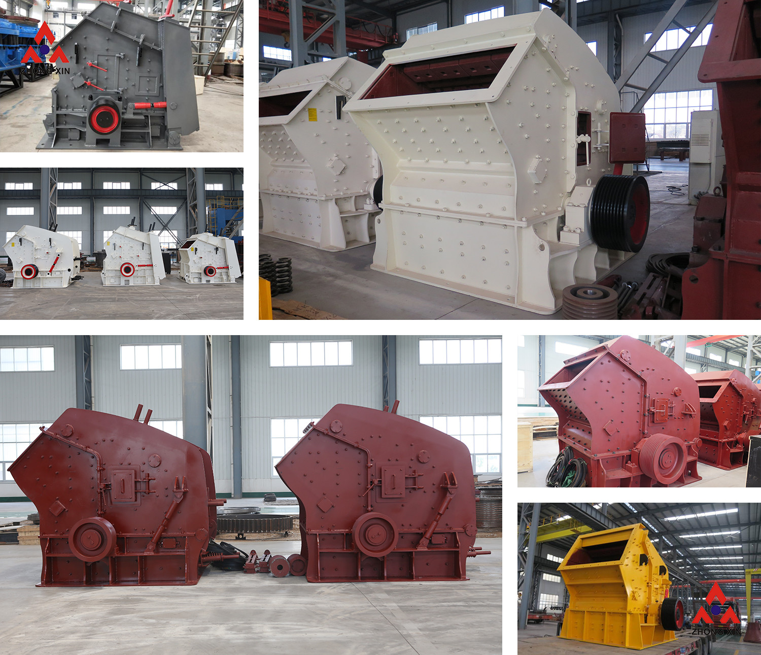 Advanced Medium Impact Crusher Machine Shale Block Impact Crushing Machine