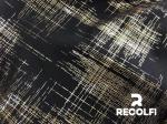 Glitter Printed Foils New York Fashion Sports Fitness Wear Fabrics