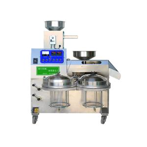 China 4.5KW 25Kg/h Vacuum Oil Filter Machine , 220V Seed Oil Press Machine Steel factory
