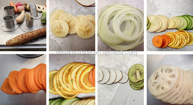 Vegetable Fruit Slicer Machine Joyshine Stainless Steel Manual Potato Slicing Machine