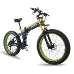 EU Quality 26x4.0 inch Fat Tire Folding E-Bike 1000W Motor 13AH Lithium Battery