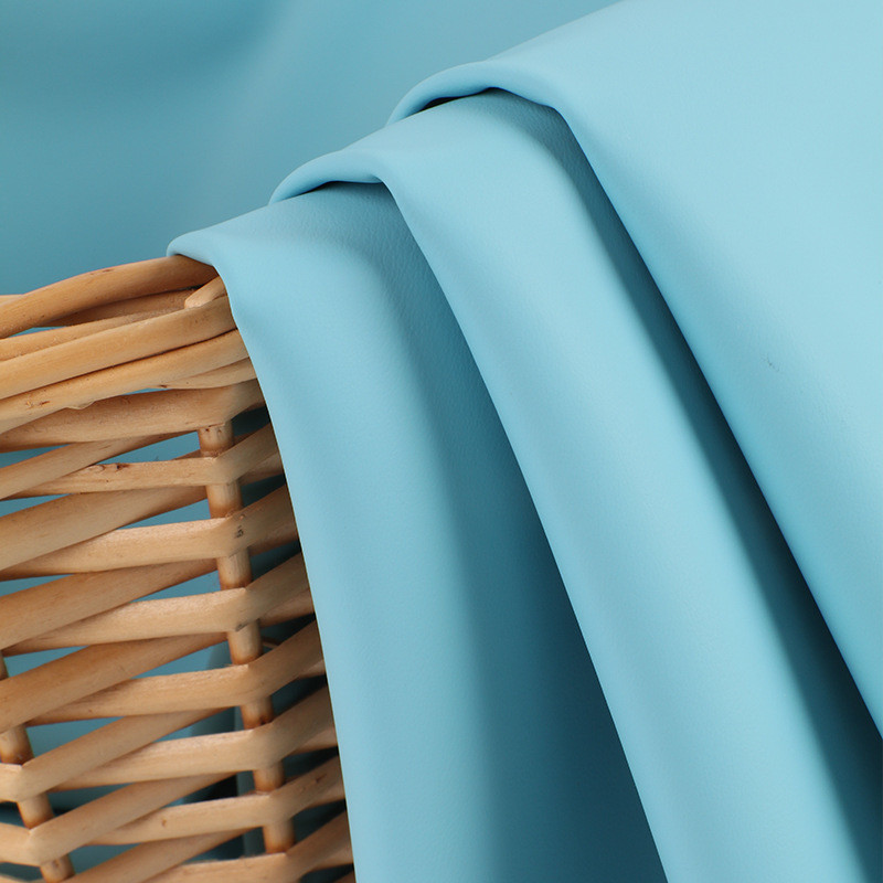 Soft Silicone Leather Fabric Solvent Free Scratch Resistant Leather Customized
