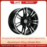 Anti Scratch Forged Aluminum 16 Inch Black Alloy Wheels Rim