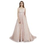 Fashion Dark Pink Long Wedding Dresses / Sleeveless Arabic Evening Dresses