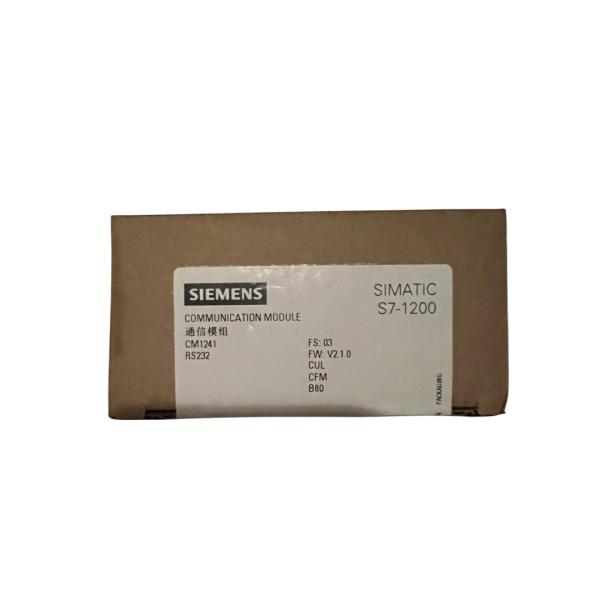 SIEMENS SIMATIC PLC S7-1200 6ES7241-1AH30-0XB0 CM1241 RS232 Communication