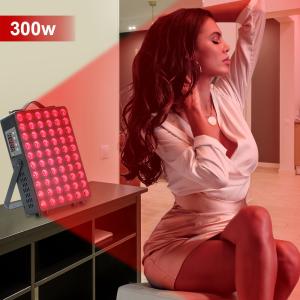 China 300W Portable LED Light Therapy 630 660 810 850nm Therapy Panel factory