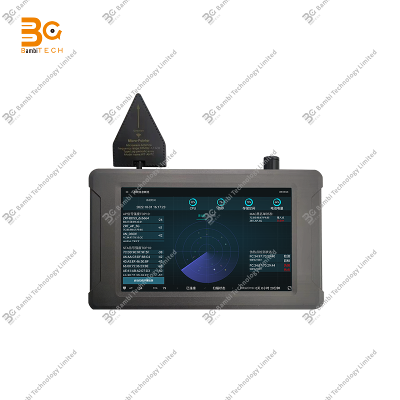 Tracker Search Anti-theft Intelligent Detection with 1MHz-12GHz WiFi Bluetooth,2G 3G 4G 5G Supports USB Data Cable Connection
