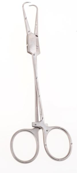 Anodized Nickel Forceps Surgical Instruments , Stainless Steel Needle Holding