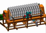 Round Ceramic Vacuum Disc Filter 5Kw Combined Water Washing System