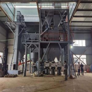 China High Output Dry Mortar Equipment 5kW Small Dry Mortar Batching Plant factory