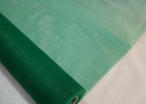 China Green PVC Coated 18x16 Mesh 3inch Fibreglass Mesh Flyscreen Easy Cleaning factory