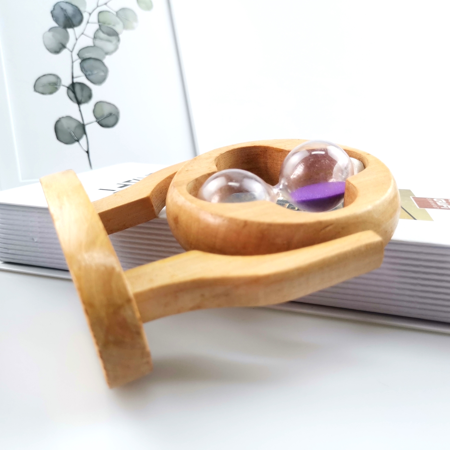 Wholesale Various Kinds of Wooden Sand Timer Hourglass For Decorations