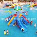 Fade Resistant Swimming Pool Water Slide Children Water Park Slide