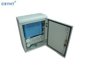 China Outdoor 144 Cores IP65 1550nm 12FO Fiber Optic Cabinet factory