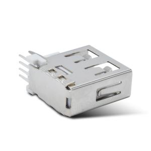 Type A Usb Cable Male Female Connector Side Plug Type With Vertical Socket