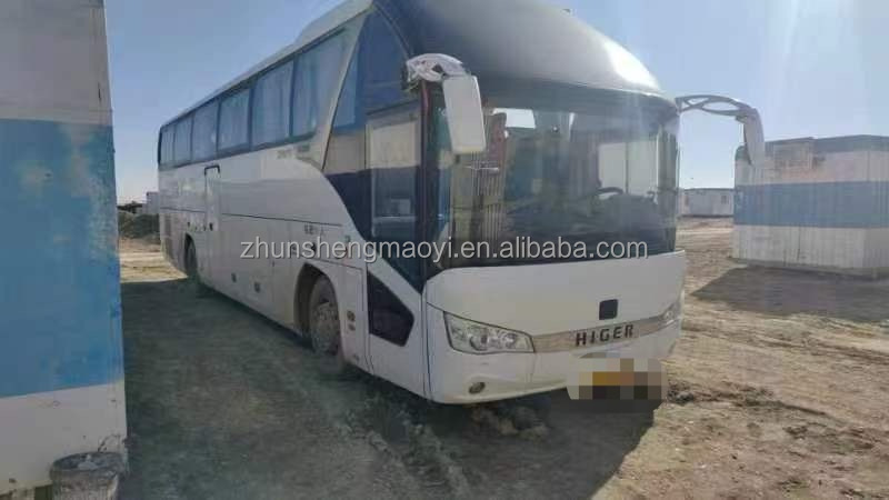 Left Hand Driver Diesel ZK6122 Bus with Manual Transmission 4 Emission Standard