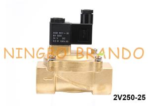 China 2V250-25 Airtac Type Brass Solenoid Valve 1'' DC12V DC24V AC110V AC220V factory