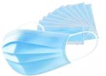 3 Plys Nonwoven Disposable Medical Masks , Doctor Face Mask Filter Rating 95%