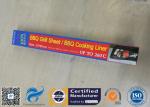 PTFE BBQ Grill Mat / Non Stick Silicone Baking Mat 15.75x13" 0.2mm