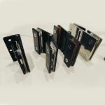 Stainless Steel Casting Shower Door Clamp Hinge Rustproof Flexible