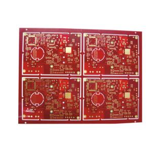 China High Performance Printed Circuit Boards 2oz Cooper FR4 TG150 Solder Mask  Red Color on sale