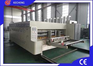 China Economic Flexo Printing Slotting Machine / Four Colour Flexo Printing Machine factory